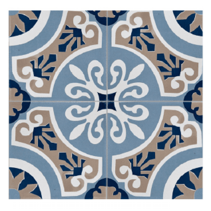 20x20 Kütahya Yer Çini Karosu QMÇ0010