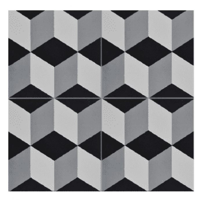 20x20 Kütahya Yer Çini Karosu QÇ0011