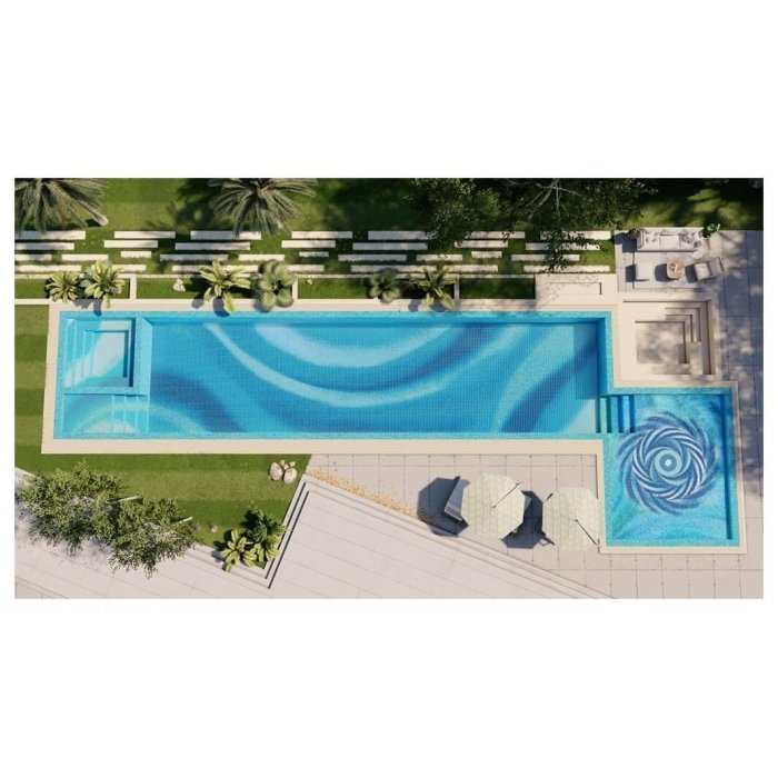 Mozaik Delüks Dekor pool-10204