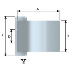 Havuz Paslanmaz Su Perdesi Lüx 1000x400mm