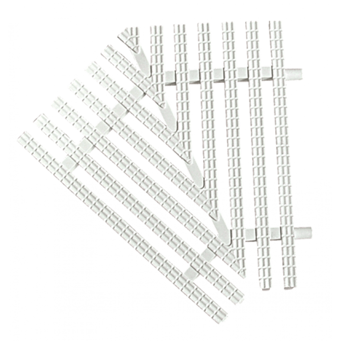 Havuz ızgara Corner 25cm Izgara Tip 45 Derece Köşe