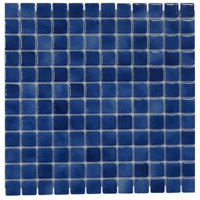 25x25mm Havuz H-Kobalt Cam Mozaik