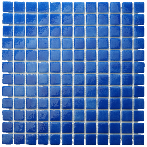 25x25mm Havuz H-06 Koyu Cam Mozaik