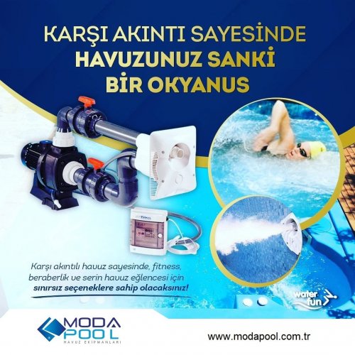 Havuz Karşı Akıntı Ekipmanları