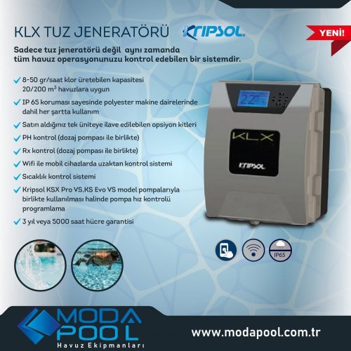 Havuz Tuzdan Klor Jenaratörleri