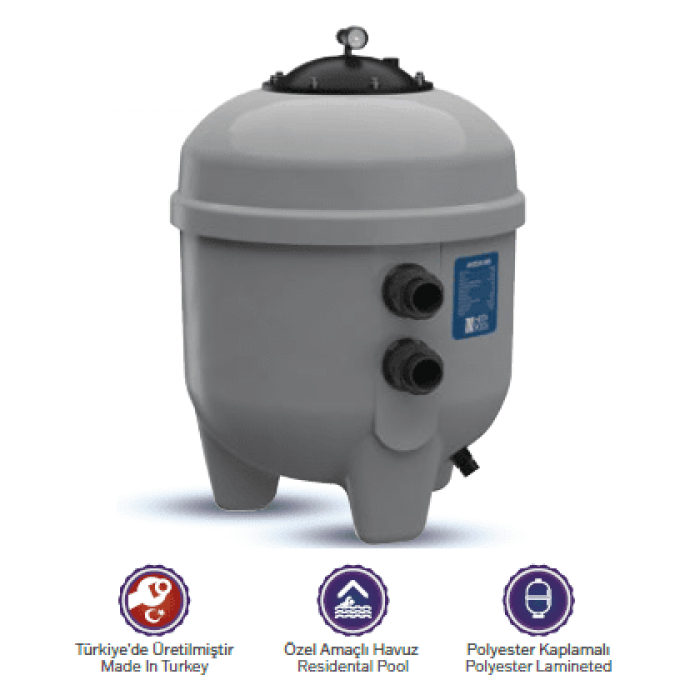Havuz Kum Filtresi Aydos 900mm Waterfun