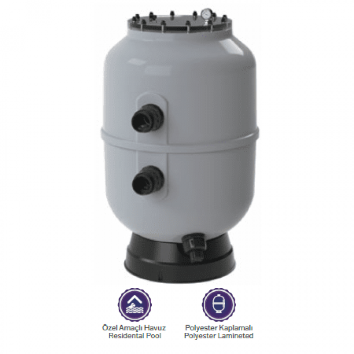 Havuz Kum Filtresi Norma 600mm 2'' Waterfun