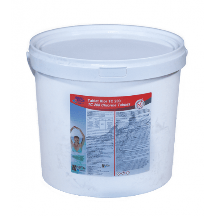 Havuz Triklor Tablet TC200 25Kg