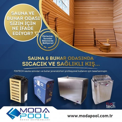 Sauna ve Buhar Ekipmanları