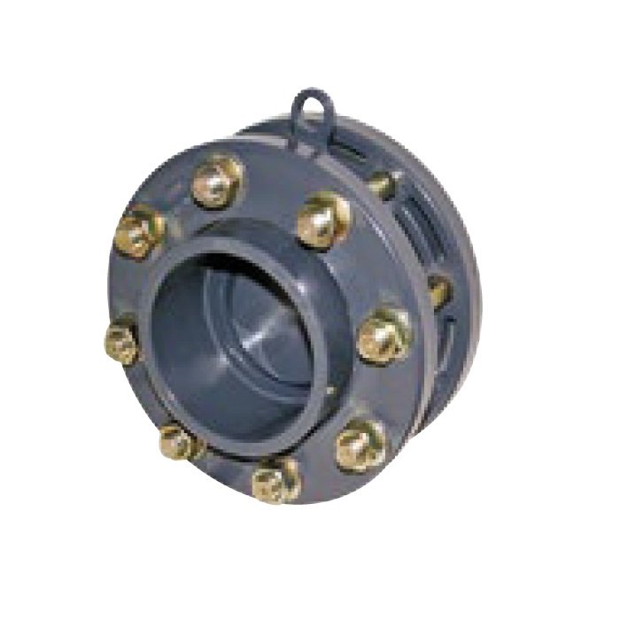 Çekvalf Çalparalı Flanş Bağlantılı U-PVC Çap 225mm