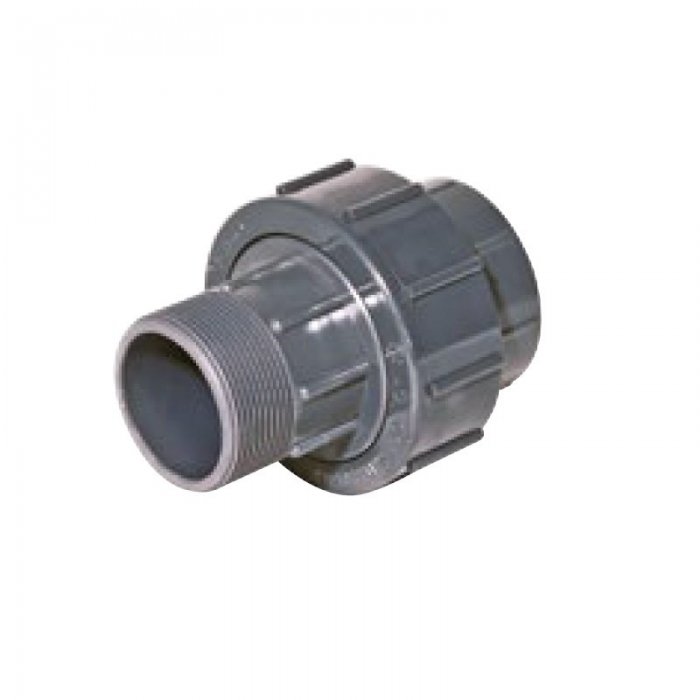 UH-PVC Pompa Rakoru Dıştan Dişli Çap 63mm