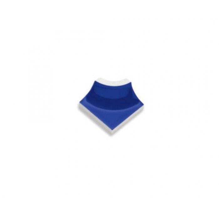 Havuz Porselen İç Köşe Oval 4cmx4cm Kobalt