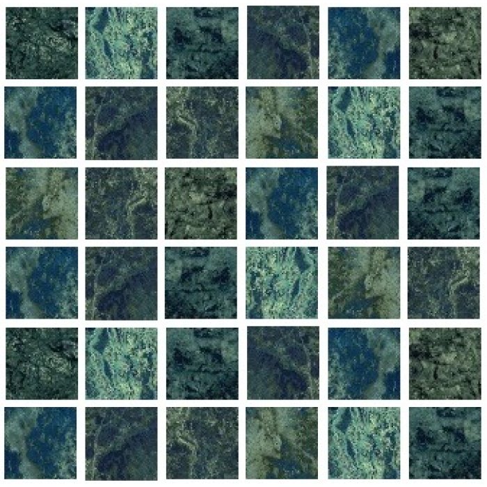 50x50mm Verde Quatemala VG-5005 Serapool Porselen Karo