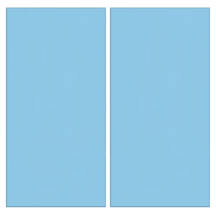 Porselen Karo MDP-80121-3 Light Blue 12,5x25cm