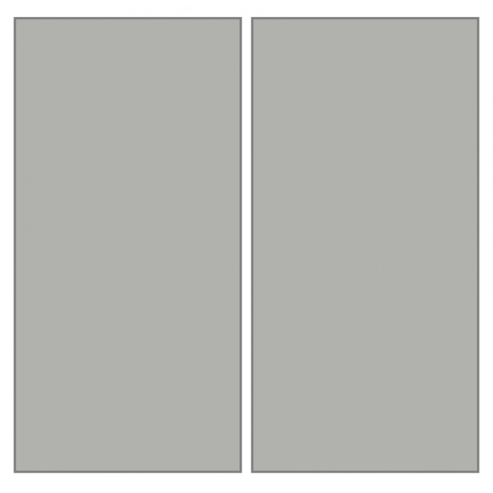 12,5x25cm MDP-80119-1 Gri Porselen Karo