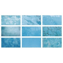 33x66cm Greentech Blue Bead Mix 9 face Serapool Porselen Karo