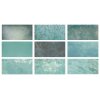 33x66cm Greentech Firuze Mix 9 face Serapool Porselen Karo
