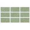 33x66cm Greentech Kaan Mix 9 face Serapool Porselen Karo