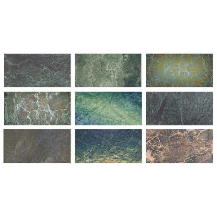 33x66cm Greentech Olcay Mix Porselen Karo