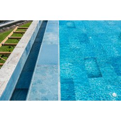 33x66cm Greentech Blue Bead Mix 9 face Serapool Porselen Karo