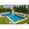33x66cm Greentech Firuze Mix 9 face Serapool Porselen Karo
