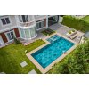 33x66cm Greentech Firuze Mix 9 face Serapool Porselen Karo