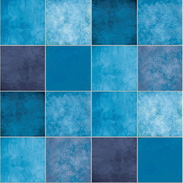 33x66cm Greentech Piazza Cobalt Mix