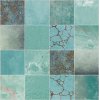 33x66cm 2 face Greentech Piazza Turqoise Mix Serapool Porselen Karo