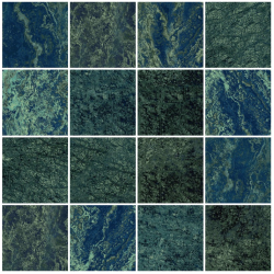 33x33cm Verde Quatemala VG-3333 Serapool Porselen Karo