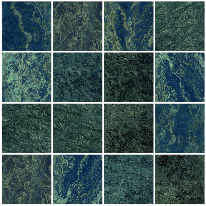 33x33cm Verde Quatemala VG-3333 Serapool Porselen Karo