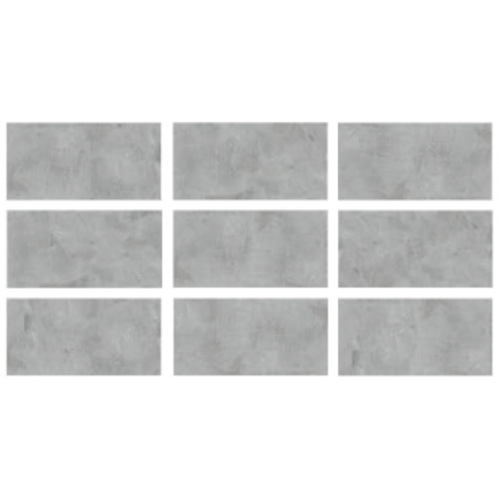 33x66cm Greentech Relax Cemento 9 face Serapool Porselen Karo