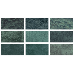 33x66cm Greentech Relax Oasis Green 9 face Serapool Porselen Karo