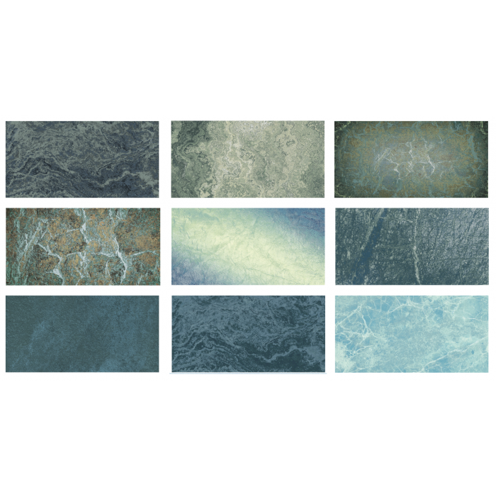 33x66cm Greentech Relax Sera Mix 9 face Serapool Porselen Karo