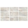 33x66cm Greentech Antique Beige Mix 9 face Serapool Porselen Karo