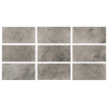 33x66cm Greentech Pool Garden Grey Mix 18 face Serapool Porselen Karo