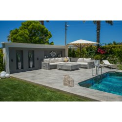 33x66cm Greentech Pool Garden Grey Mix