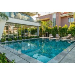 33x66cm Greentech Pool Garden Grey Mix