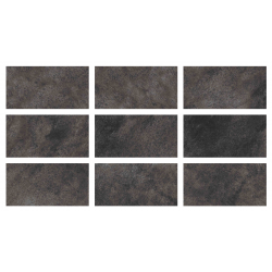 33x66cm Greentech Pool Garden Antracite Mix 18 face Serapool Porselen Karo