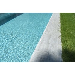33x66cm Greentech Silver Traverten