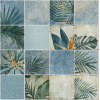 33x33cm Greentech Tropic Mix 20 Face Serapool Porselen Karo