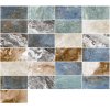 Vetro 30x60cm Mediterranean Porselen Karo Mix 20 face