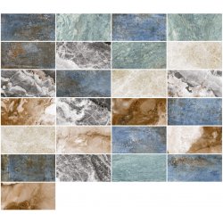 Vetro 30x60cm Mediterranean Porselen Karo Mix 20 face