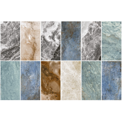Vetro 30x60cm Mediterranean Porselen Karo Mix 20 face