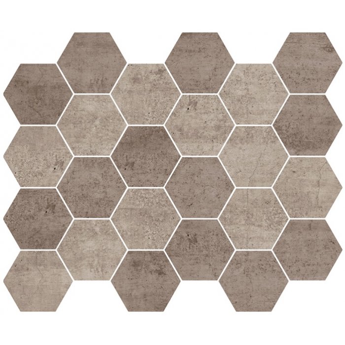 Hexa Mega Concrete Taupe Blend Dark