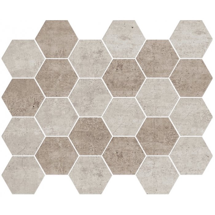 Hexa Mega Concrete Taupe Blend Light