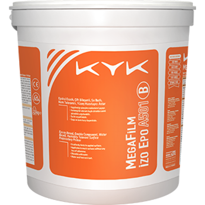Kyk Megafilm izo Epo Pu A501 Şeffaf 7,5kg +2,5Kg set