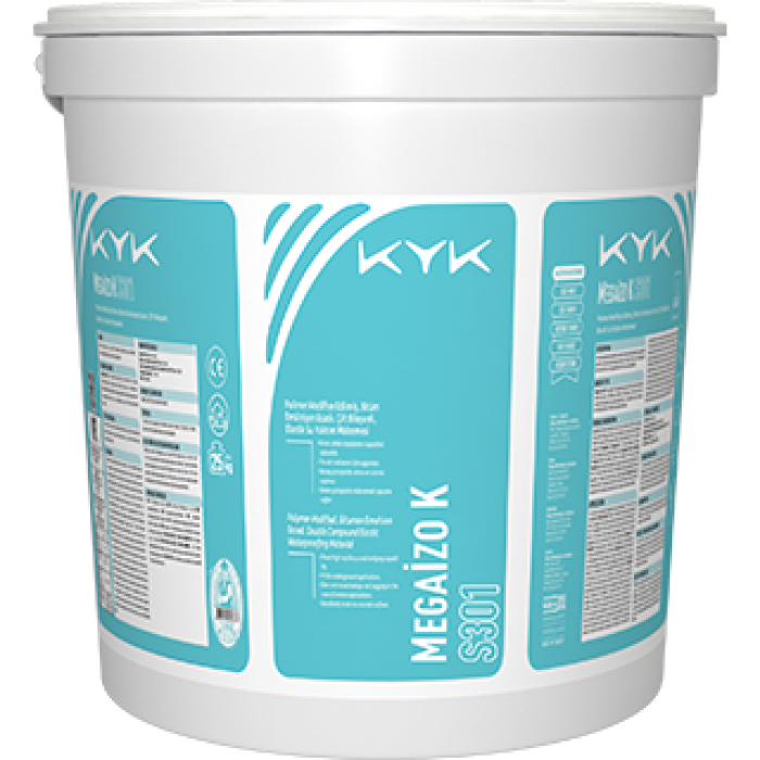 KYK Megaİzo K S301 Siyah 25Kg