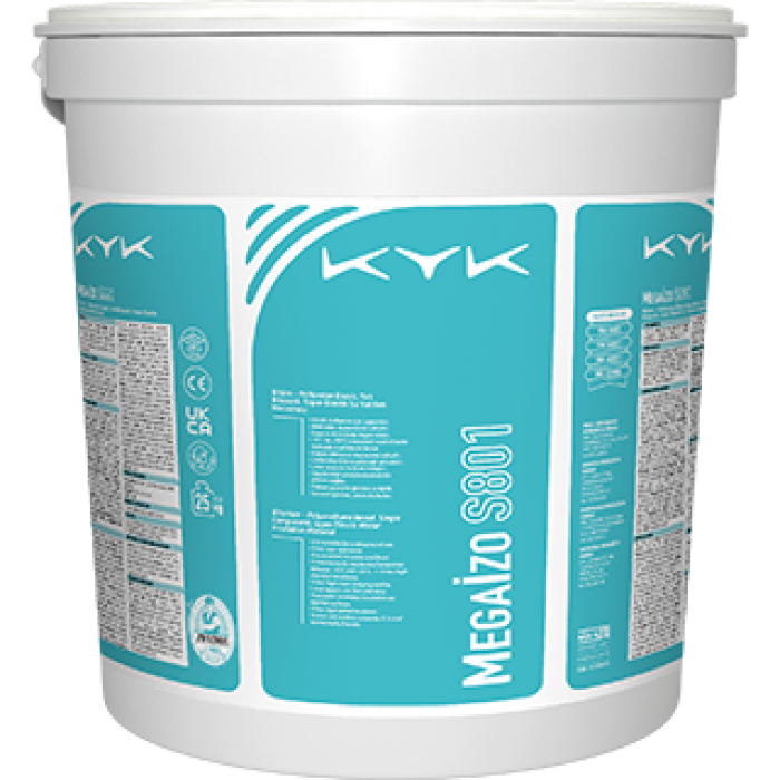 KYK Megaİzo S801 Siyah 25Kg