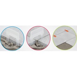 Seramik Tesviye Sistemi Tutucu 2mm Derz Aparatı 200Adet