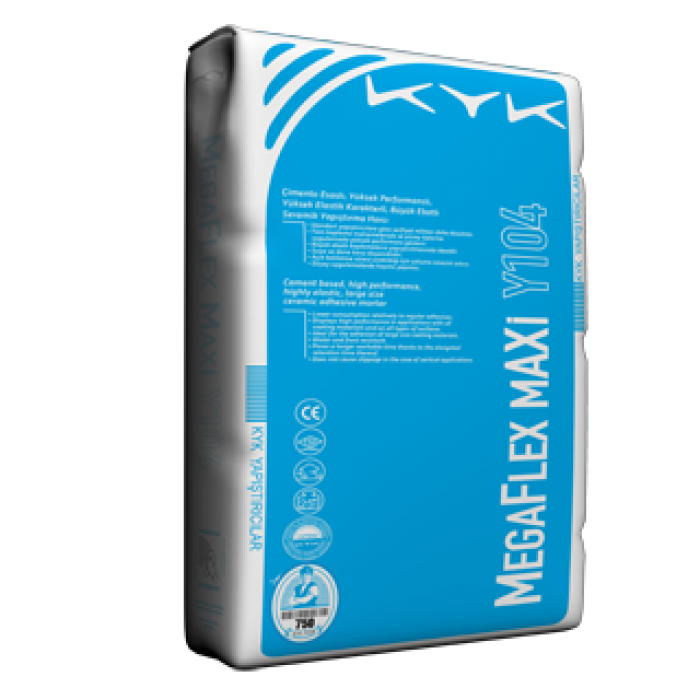 KYK Mega Fleks Maxi gri Yapıştırma 25Kg